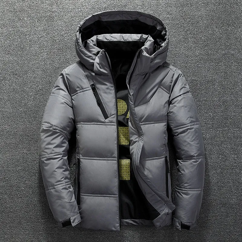 Abrigo De Invierno Con Capucha