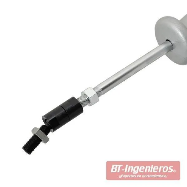 Adaptador con rótula para extraer inyectores.