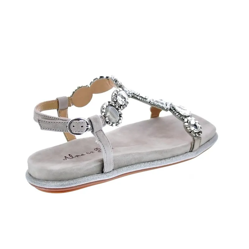 Alma en Pena Sandalias Mujer V23390 Gris