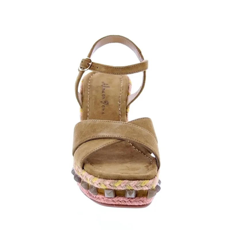 Alma en Pena Sandalias Mujer V23455 Beige