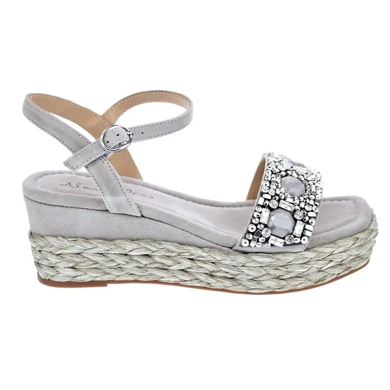 Alma en Pena Sandalias Mujer V23570 Gris