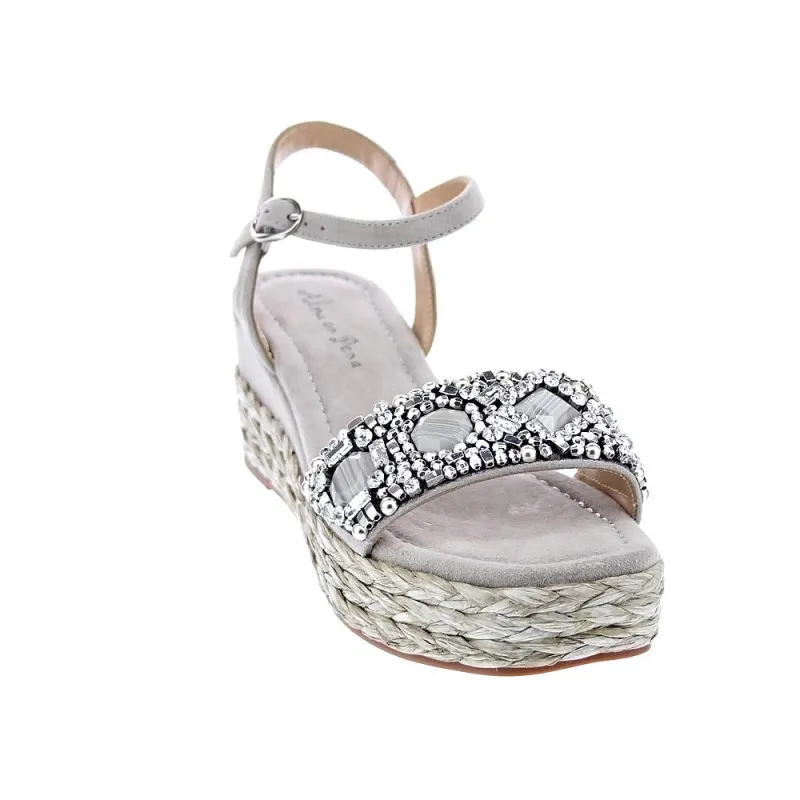Alma en Pena Sandalias Mujer V23570 Gris