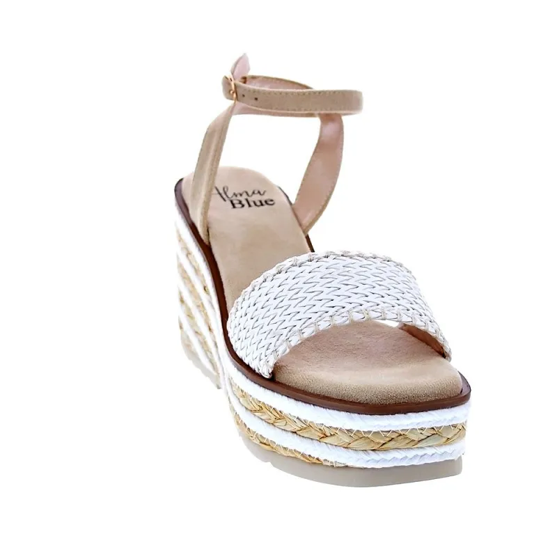 Alma en Pena Sandalias Mujer V23BL4020 Blanco
