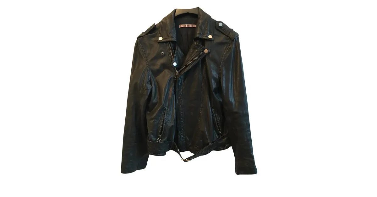 Autre Marque Chaqueta motera Lynn Adler Negro 