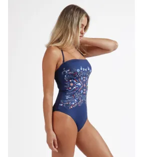Bañador Bandeau Sintra marino