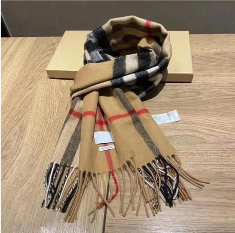 Bufandas de bufanda de cachemira Bufandas Invierno Mujeres Calidad de chal de chal de espesor suave SCARVE 4 Temporada Foulard L