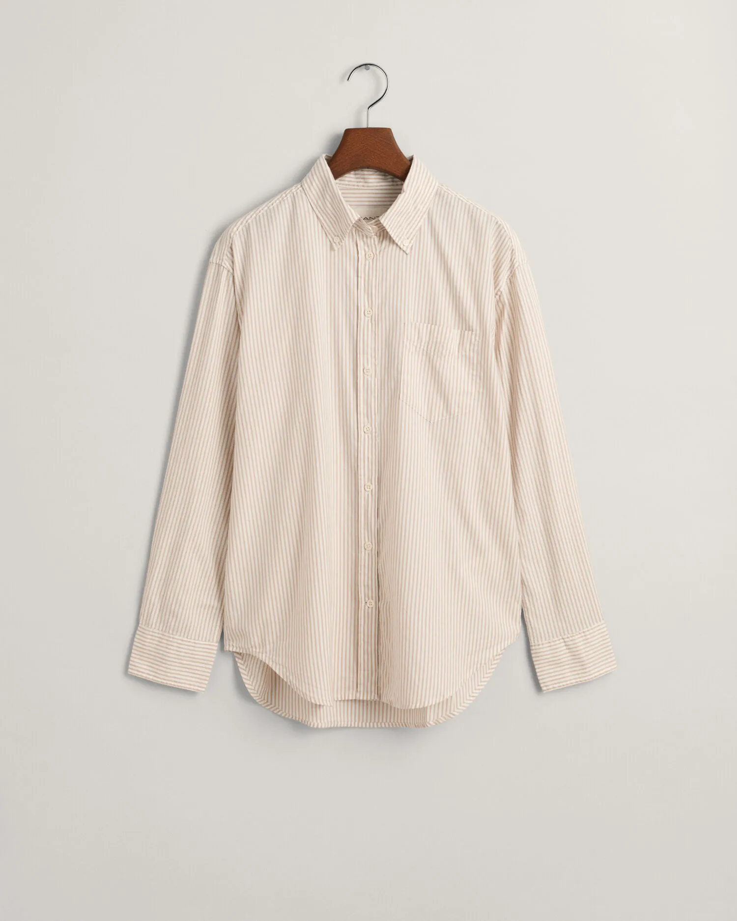 Camisa Relaxed Fit Luxury Oxford a rayas