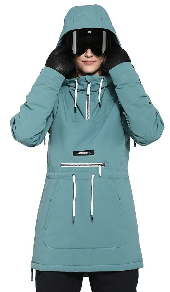 chaqueta Horsefeathers Derin II - Oil Blue - women´s