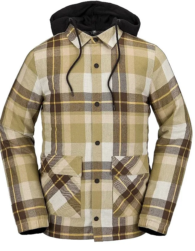 chaqueta Volcom Insulated Riding Flannel - Khakiest - men´s