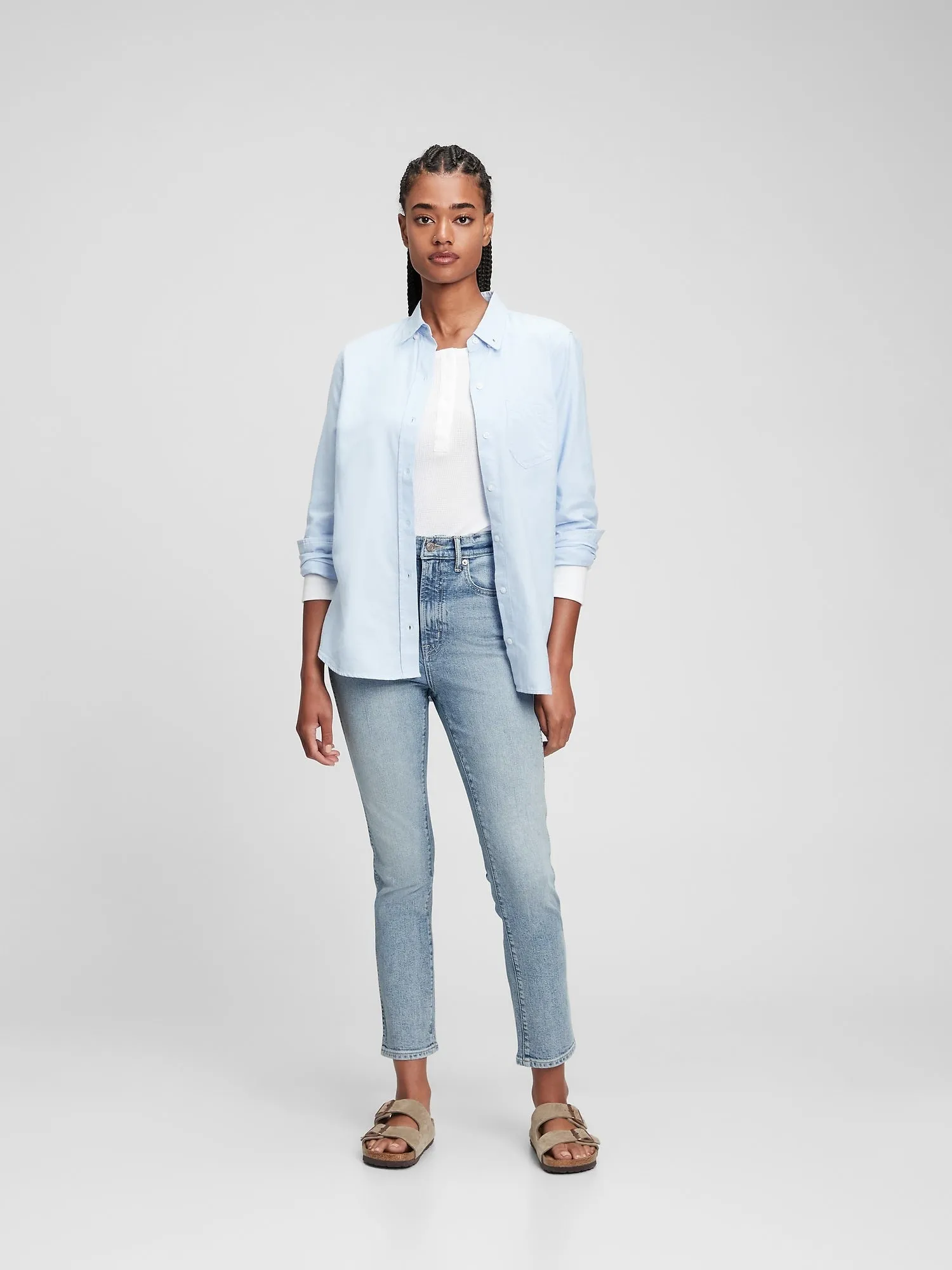 GAP Jeans GAP Slim Light Amber Mujer