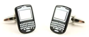 Gemelos para camisa Blackberry Negro