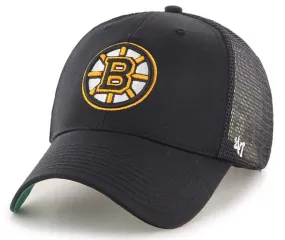 gorra con visera 47 Brand NHL Boston Bruins Branson '47 MVP Trucker - Black/Yellow