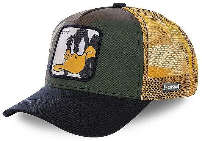 gorra con visera Capslab Looney Tunes Trucker - Duffy/Camouflage - men´s