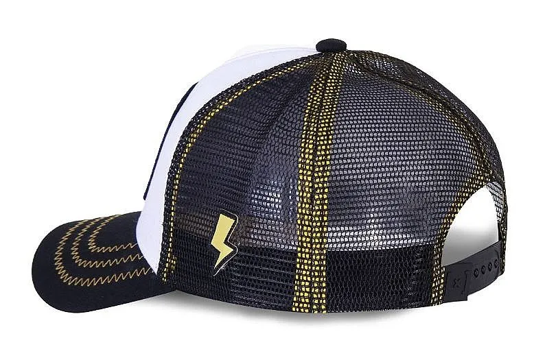 gorra con visera Capslab Pokemon Trucker Youth - Pikachu/Black/White/Yellow - unisex junior