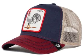 gorra con visera Goorin Bros. The Cock Trucker - Navy