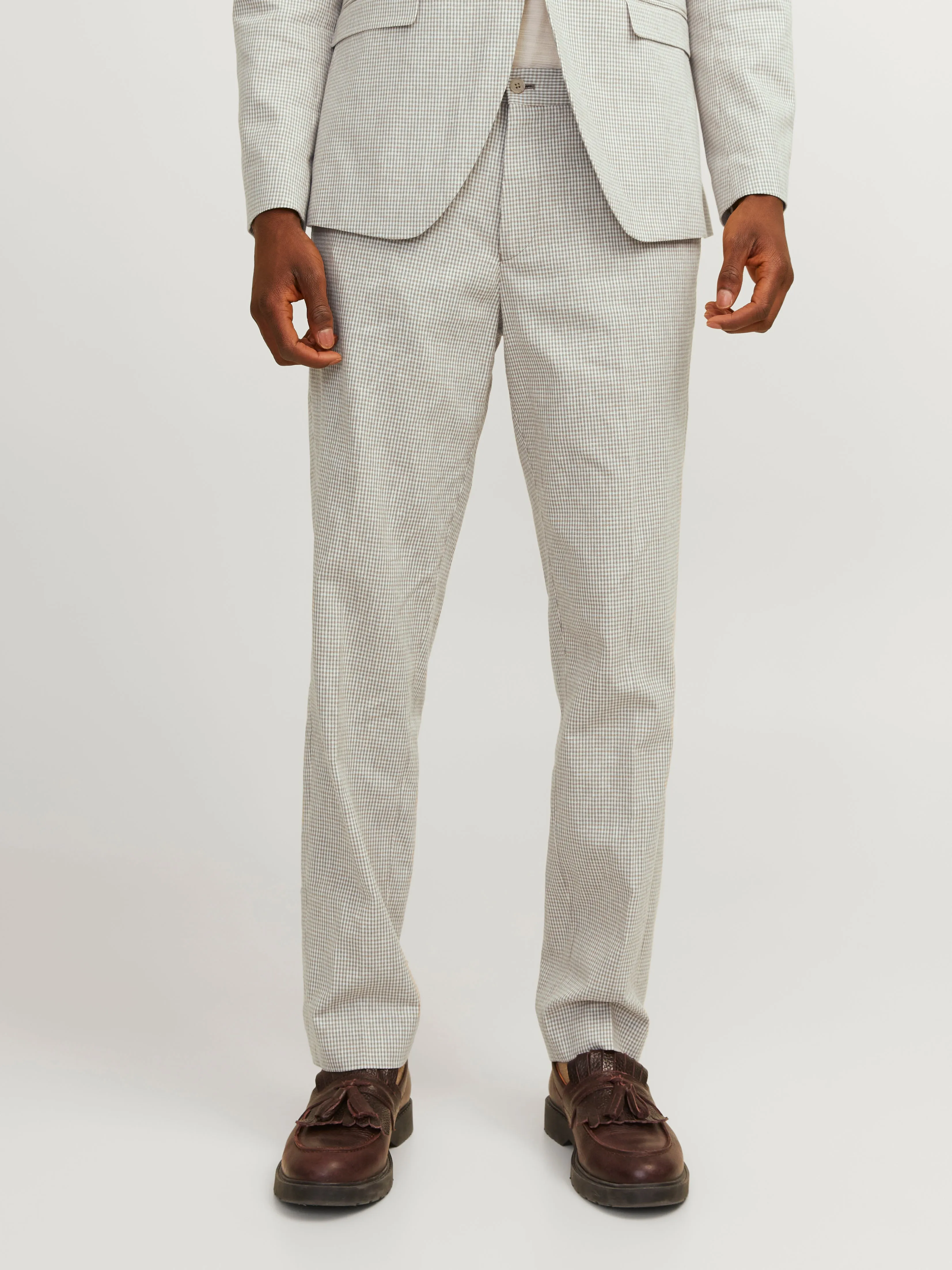 JPRRIVIERA Pantalones de vestir Corte slim | Beige | Jack & Jones®