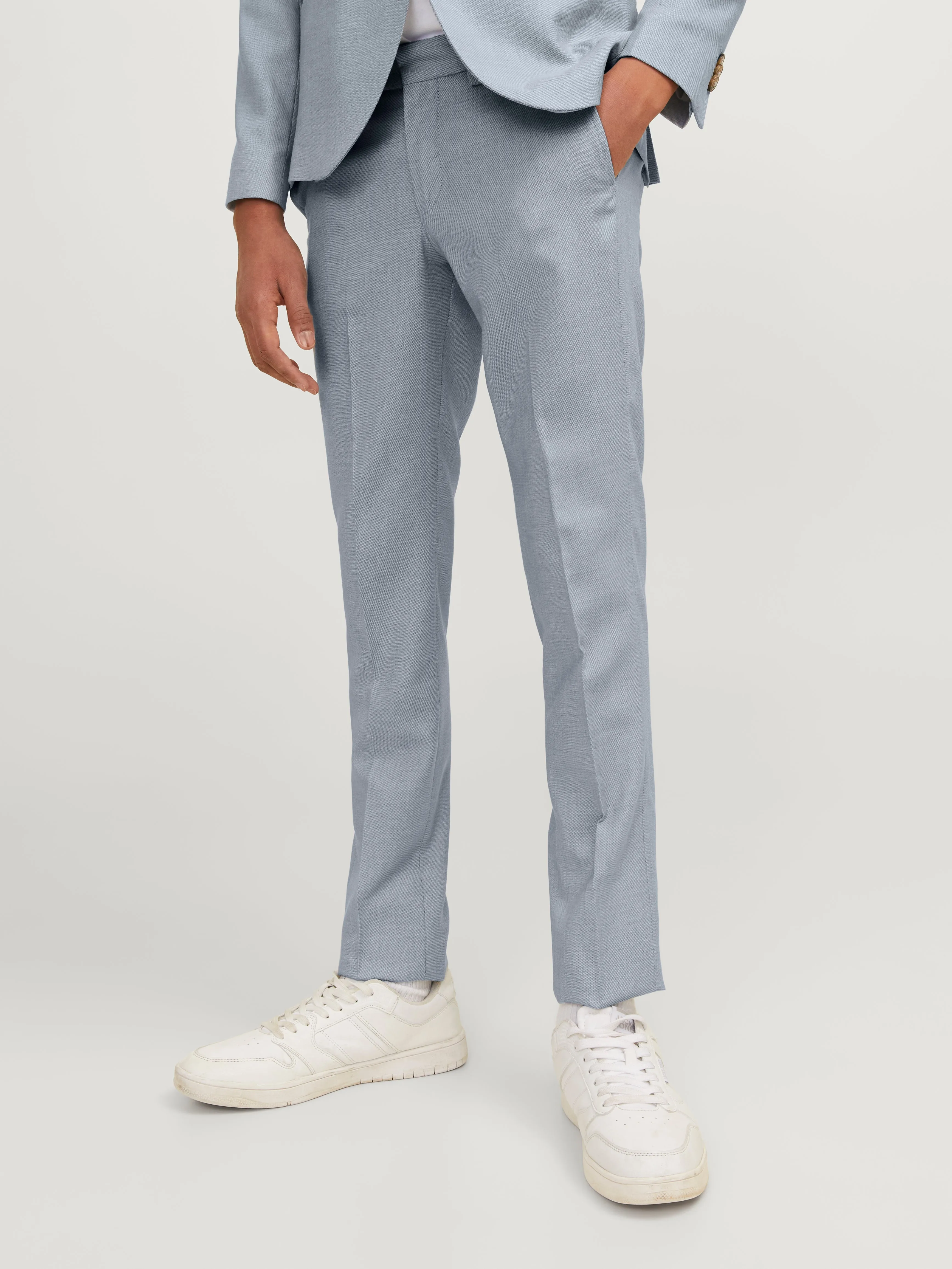 JPRSOLARIS Pantalones de vestir Junior | Azul intermedio | Jack & Jones®