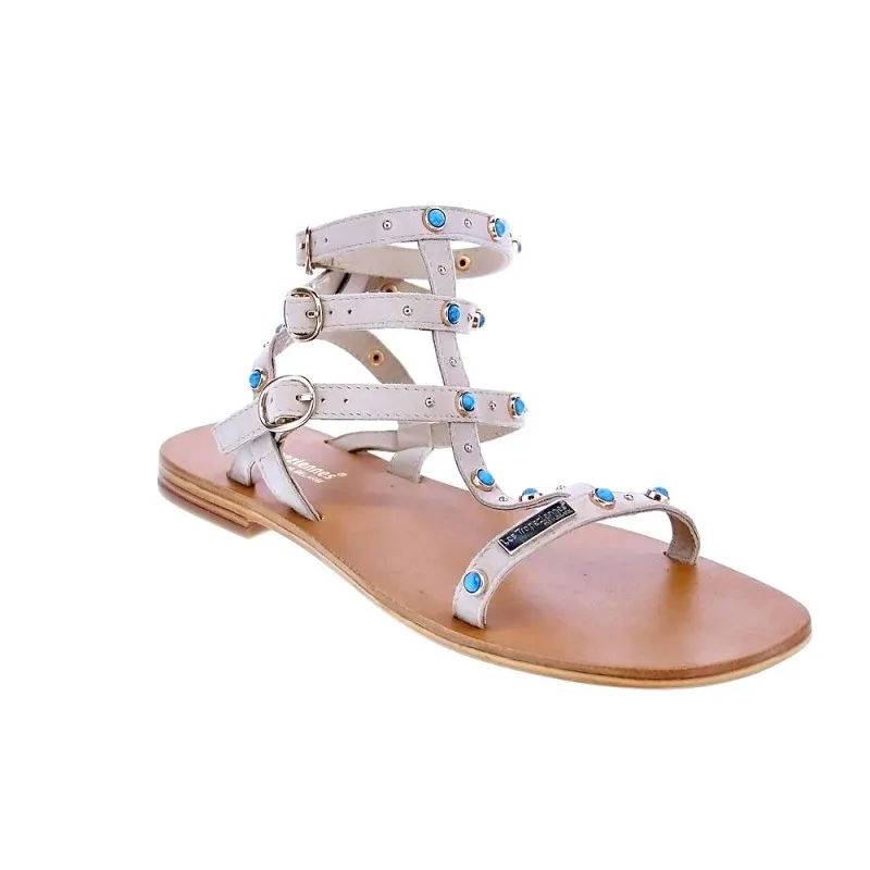 Les Tropeziennes Sandalias Mujer Corfou Beige