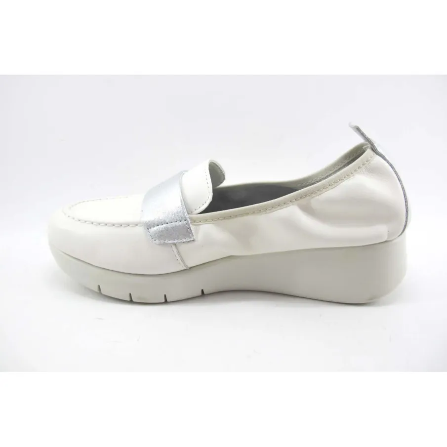 MOCASINES FLEX&GO MUJER BLANCO