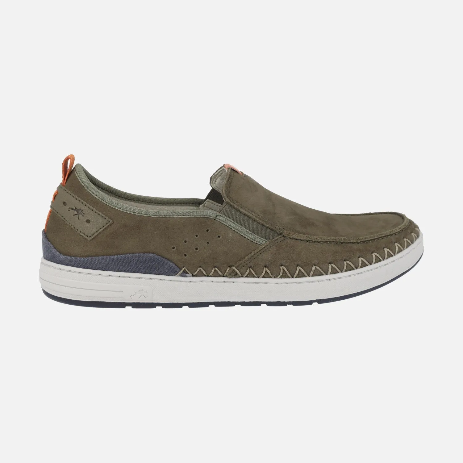 Mocasines para hombre en piel nobuck