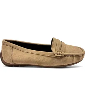 Mocasines TIMBOS  de Mujer MOCASIN ANTIFAZ PALA MUJER KAKI 130549  MARRóN