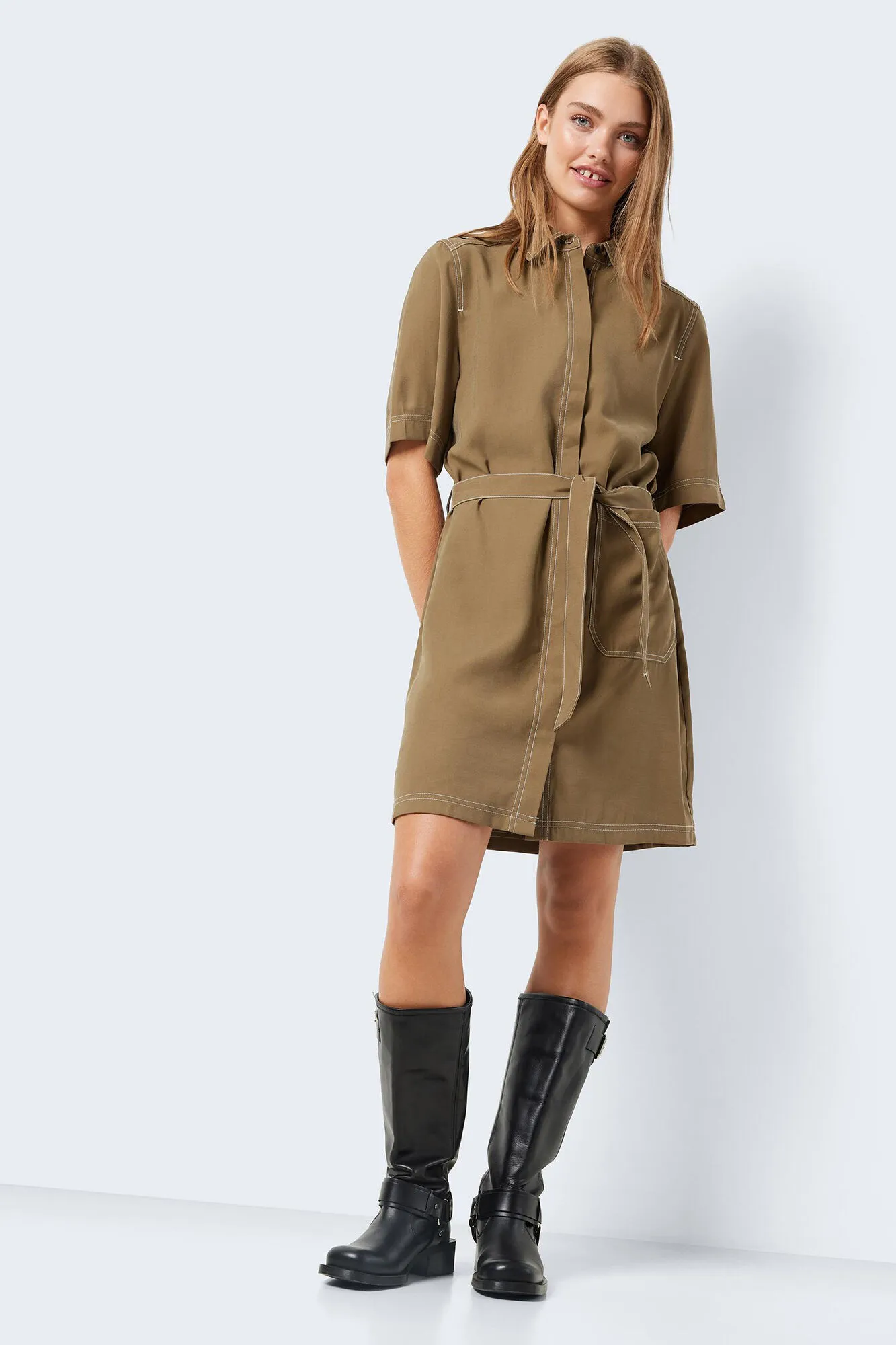 Noisy May Vestido camisero