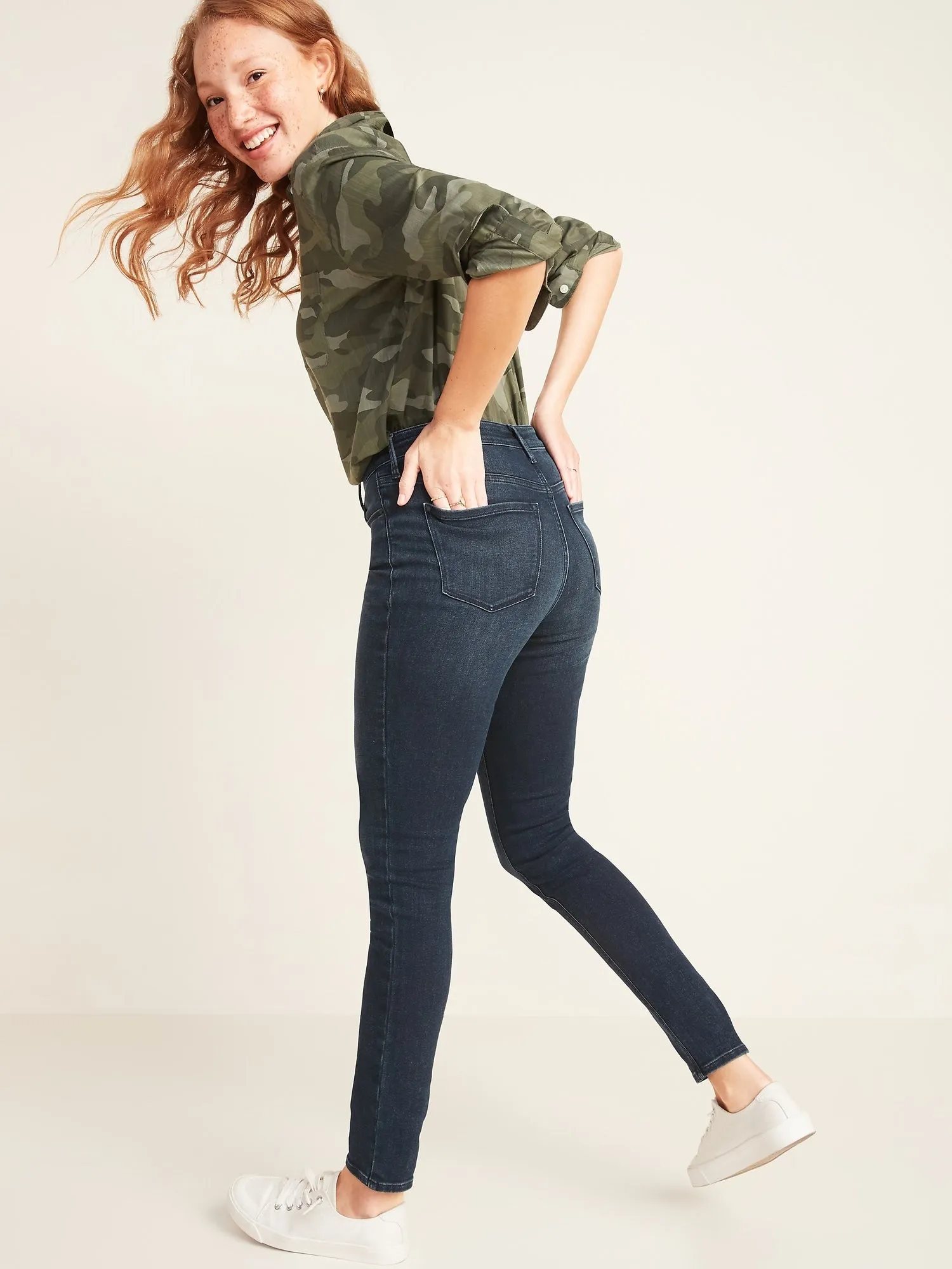 OLD NAVY Jeans Mujer Super Skinny Rockstar Tiro Alto