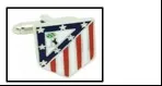 Pack Gemelos, Pisacorbatas y Pin Atlético Madrid