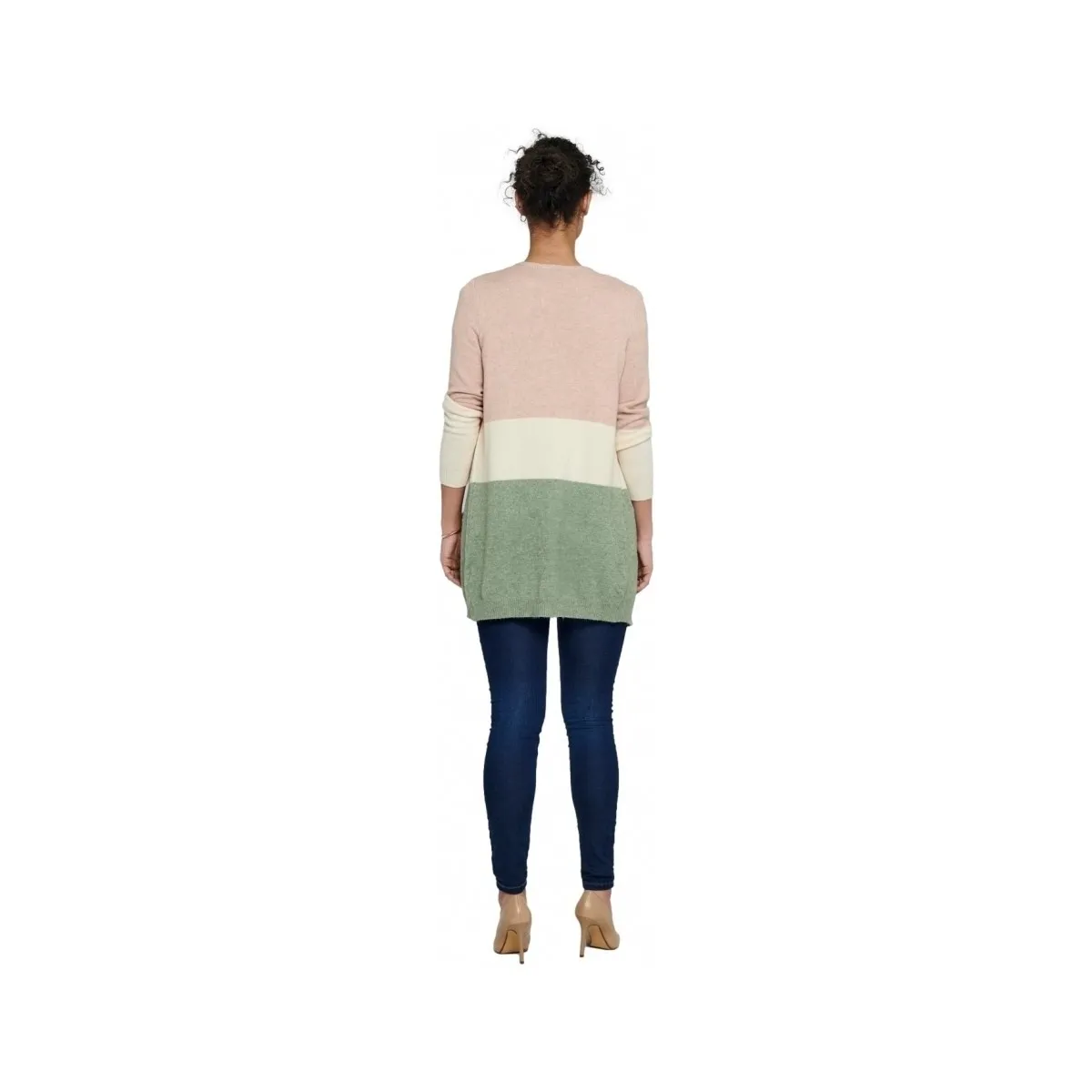 Queen Long Cardigan - Rose Smoke