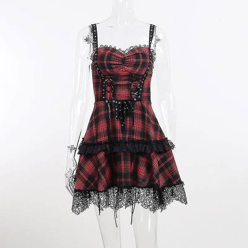 Rojo # Cc22121 Gothic Trend Spy Belt Tandem Deep V Slip