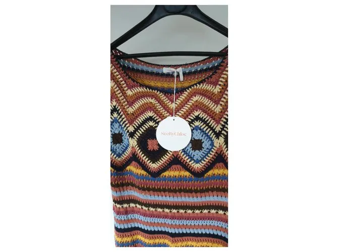 See by Chloé Vestido modelo Coachella T 38 Neuve, VER POR CHLOE Multicolor 