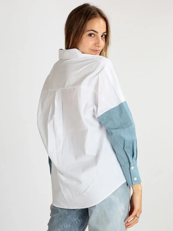 Solada Camisa oversize de mujer en algodón