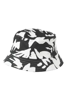 Sombrero bucket con estampado negro JACCABANA