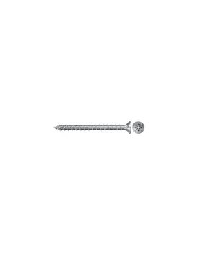 Tornillo de aglomerado fischer PowerFast II CZF 4,5x20 BC con cabeza avellanada, rosca total y engarce PZ (1000 uds.)
