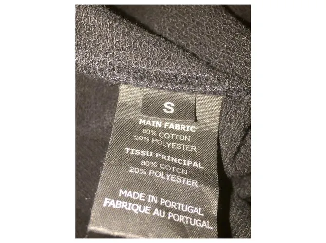 Vêtements Vestido icónico con capucha Negro 