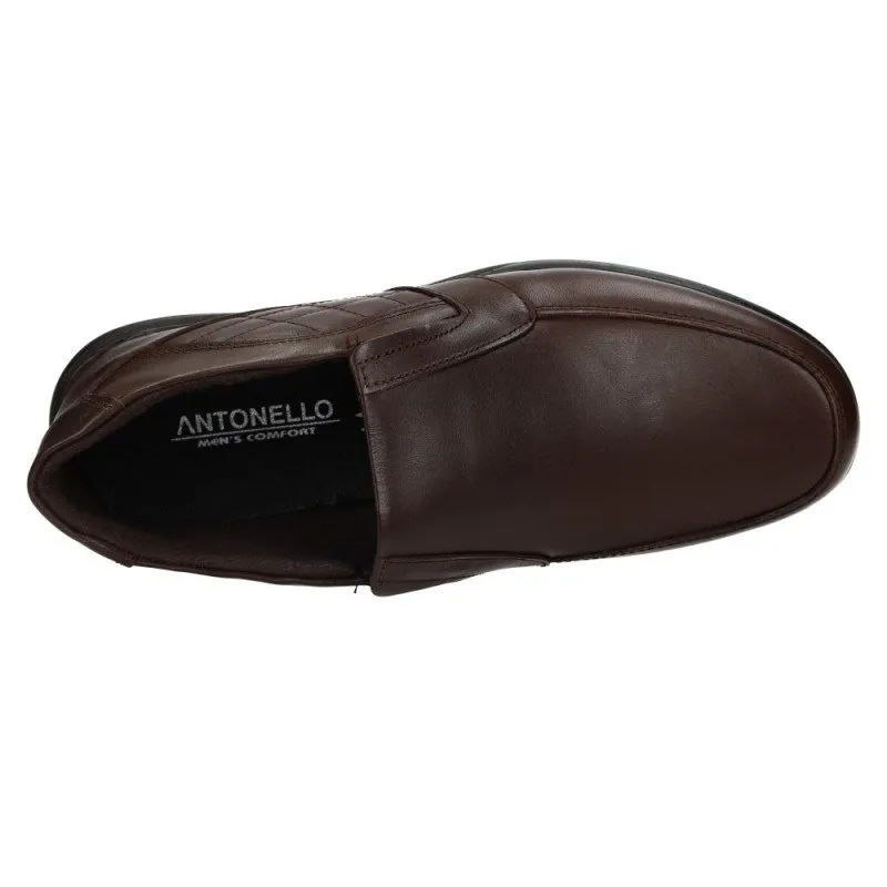 W923-302 MOCASINES DE PIEL color MARRÓN