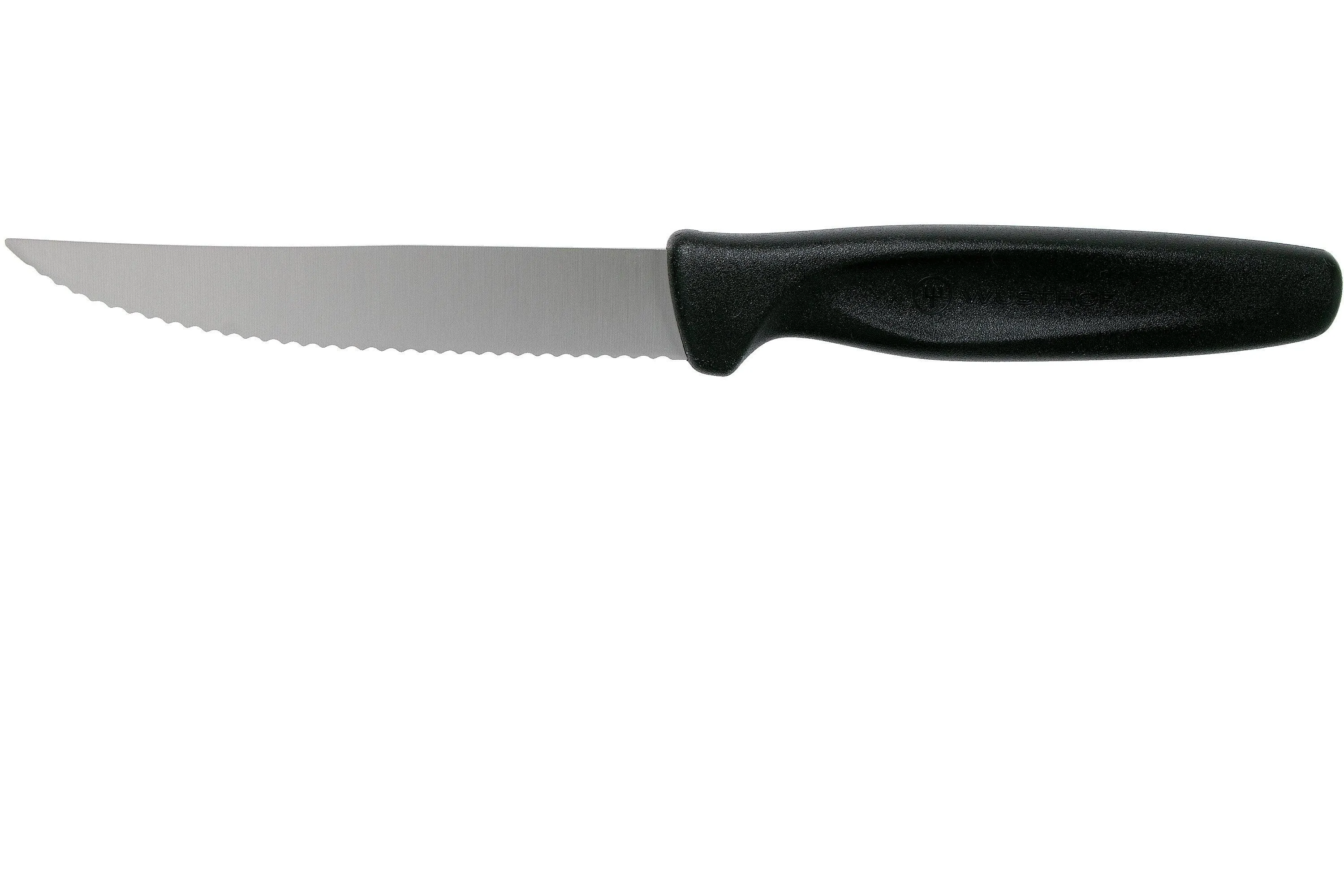 Wüsthof Create Collection cuchillo para pizza/carne 10cm negro